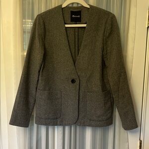 Madewell Charcoal Women's Blazer